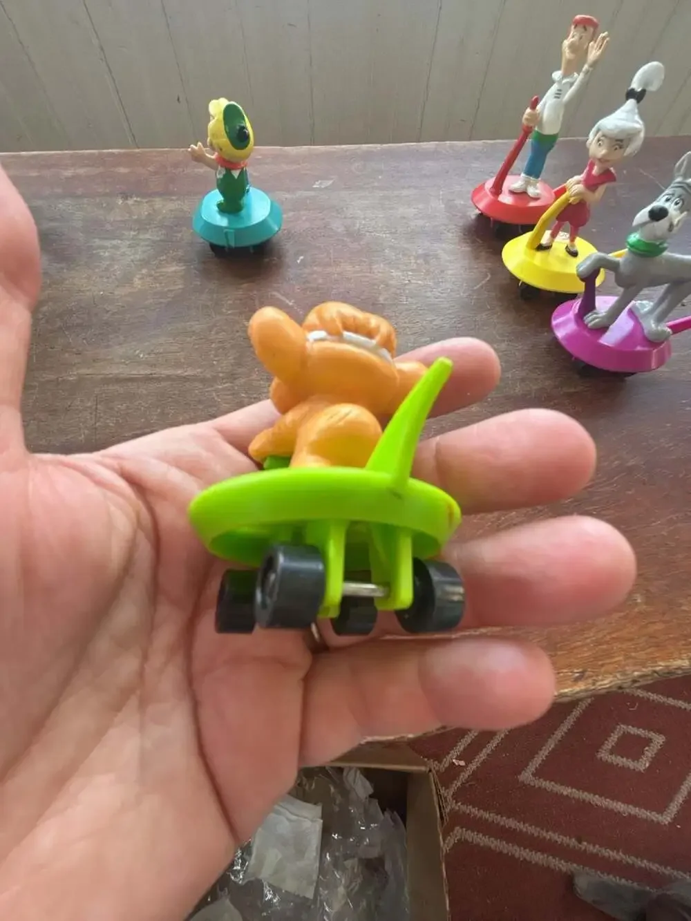 Vintage 1990 The Jetsons The Movie Wendy's Kids Meal Toy Figure Lot Set of 5
